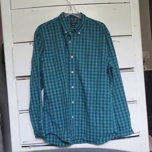 Jcrew Slim Flex Washed Mens button down XL